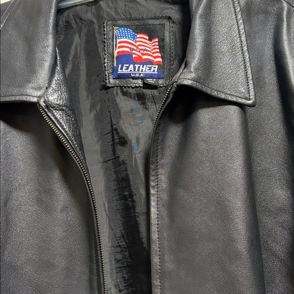 Black Leather Jacket - Picture 2 of 9